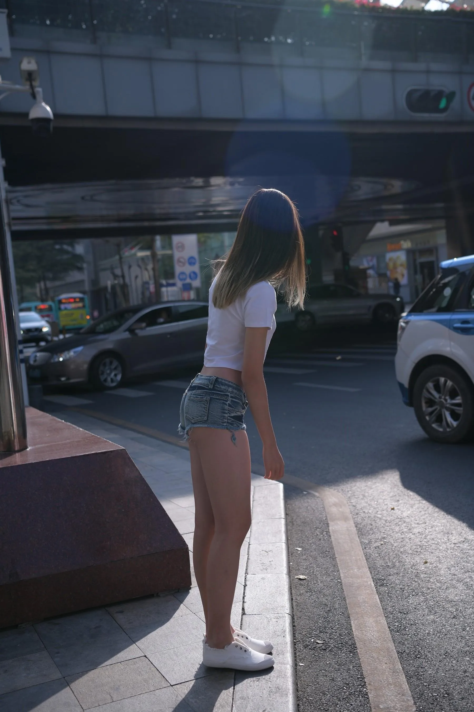 [魔镜街拍] NO.126 非常性感的牛仔热裤女孩 [290P]插图8